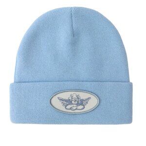 Boys Lie "Don't Test Me Beanie" in Powder Blue NWT